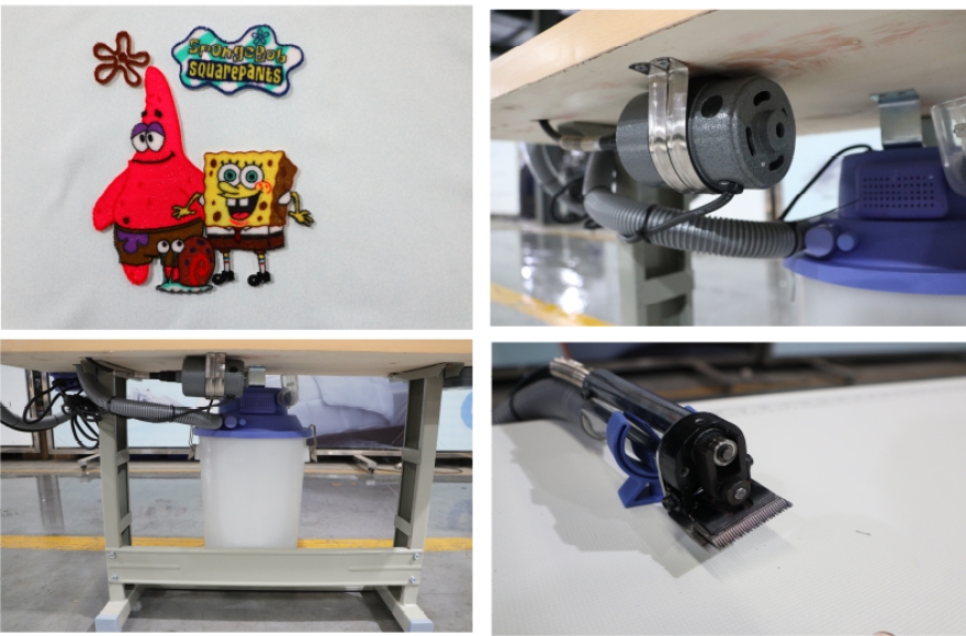 富怡植絨繡剪毛機