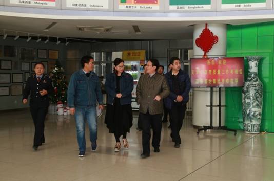 富怡快訊--熱烈歡迎天津市政府質量工作考核組蒞臨天津寶盈考察指導 ！