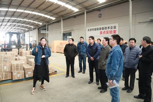 富怡快訊--熱烈歡迎天津市政府質量工作考核組蒞臨天津寶盈考察指導 ！